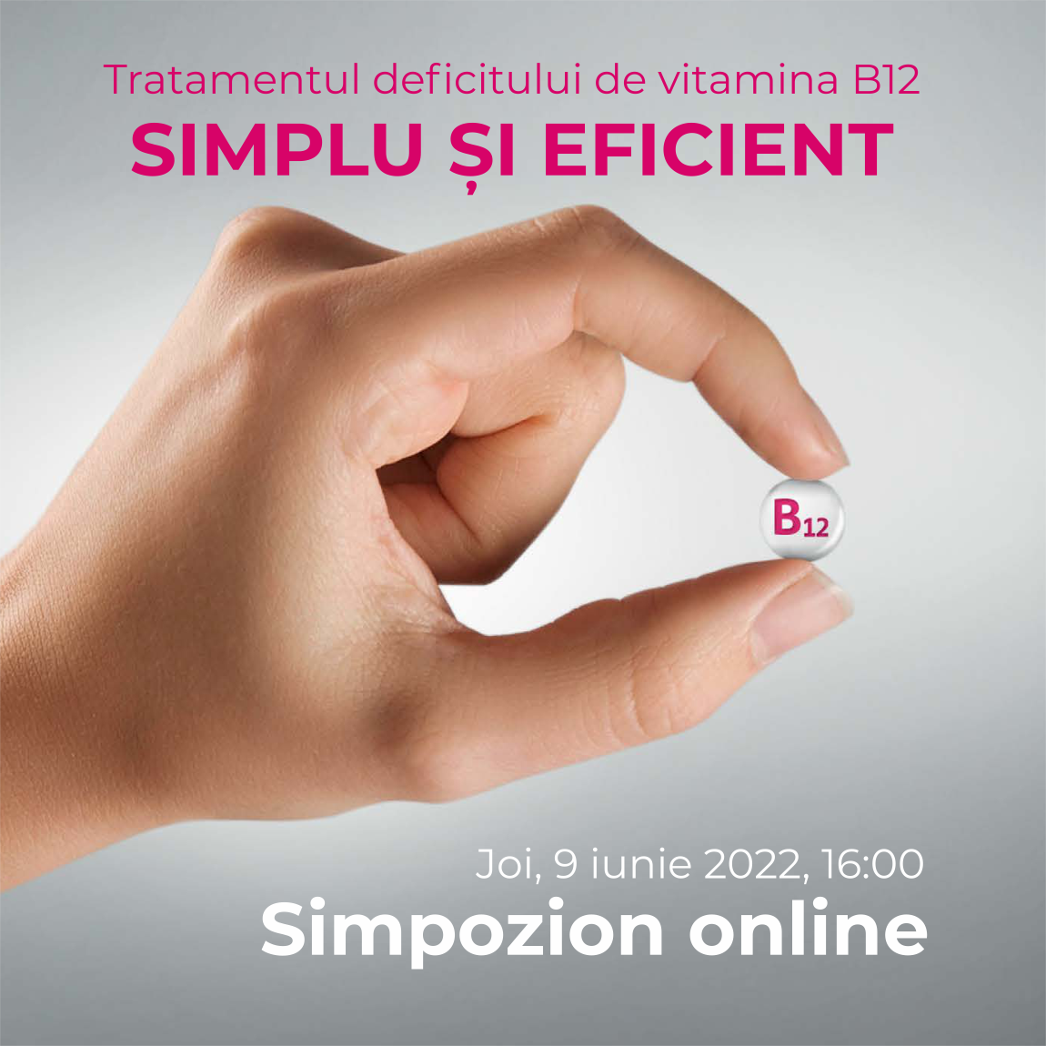 Tratamentul deficitului de vitamina B12  SIMPLU ȘI EFICIENT